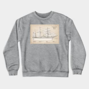 USRC Bear United States Coast Guard Revenue Cutter - SBD Crewneck Sweatshirt